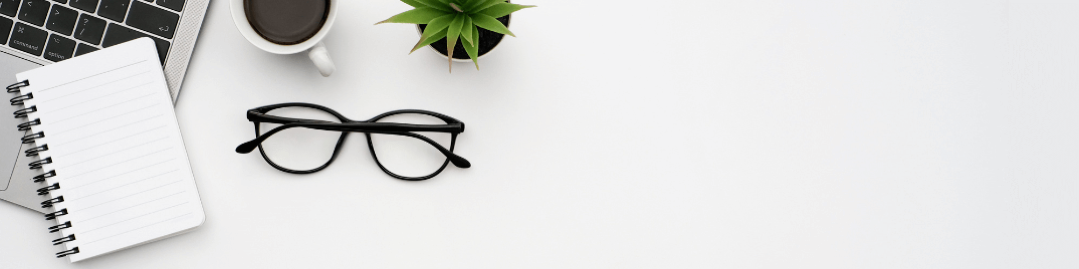 blue light-blocking glasses banner