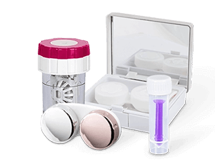 Case for contact lenses