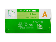 Biotrue ONEday for Astigmatism (30 lenses)