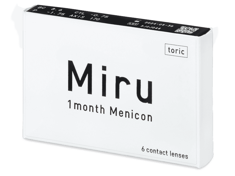 Miru 1month Menicon toric (6 lenses)