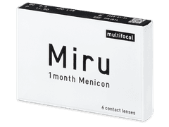 Miru 1month Menicon multifocal (6 lenses)