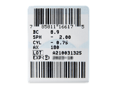 PureVision 2 for Astigmatism (3 lenses)