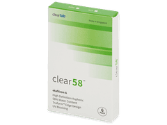 Clear 58 (6 lenses)