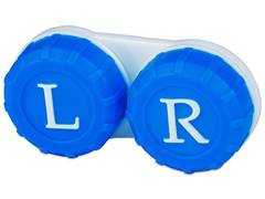 Lens Case blue L + R 