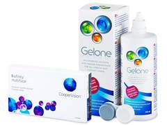 Biofinity Multifocal (6 lenses) + Gelone Solution 360 ml