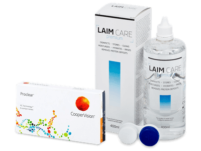 Proclear Sphere (6 lenses) + Laim-Care Solution 400ml