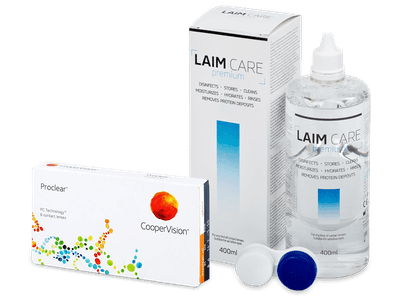 Proclear Sphere (6 lenses) + Laim-Care Solution 400ml