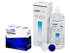 PureVision (6 lenses) + Laim-Care Solution 400ml