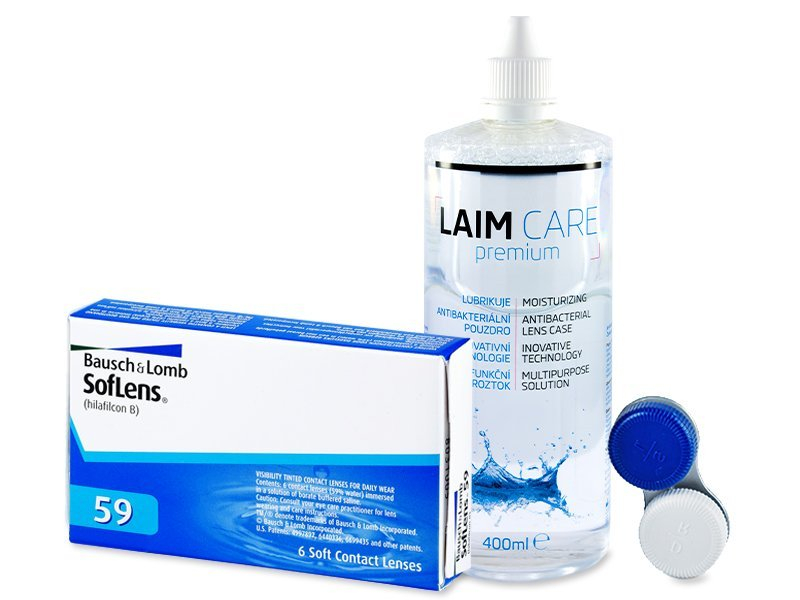 SofLens 59 (6 lenses) + Laim-Care Solution 400ml