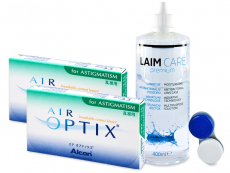 Air Optix for Astigmatism (2x3 lenses) + Laim-Care Solution 400ml