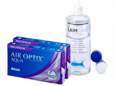 Air Optix Aqua Multifocal (2x3 lenses) + Laim-Care Solution 400ml