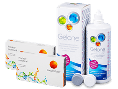 Proclear Multifocal (2x3 lenses) + Gelone Solution 360 ml