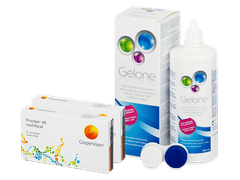 Proclear Multifocal XR (2x3 lenses) + Gelone Solution 360 ml