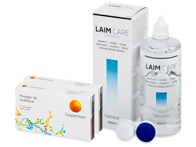 Proclear Multifocal XR (2x3 lenses) + Laim-Care Solution 400ml