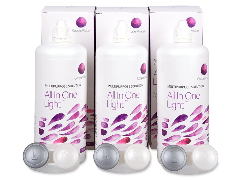 Solution All In One Light 3 x 360 ml 
