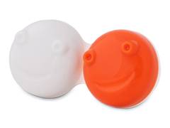 Lenscase for Vibration lens cleaner - brown