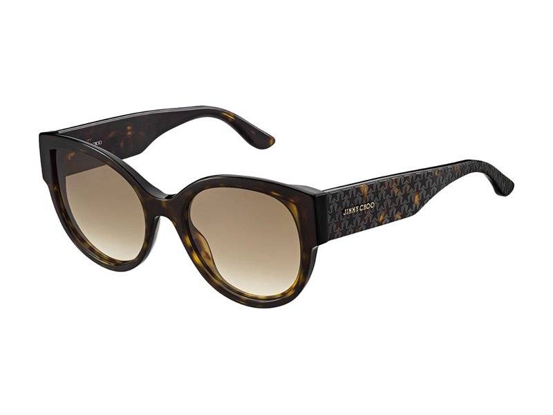 Jimmy Choo Pollie/S Sunglasses Jimmy Choo - Pollie - Pink Cat-Eye Sunglasses with Star  main image 4