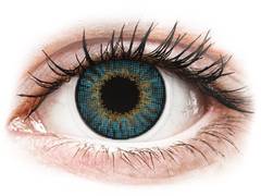 Blue contact lenses - natural effect - Air Optix (2 monthly coloured lenses)