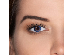 Blue contact lenses - natural effect - Air Optix (2 monthly coloured lenses)
