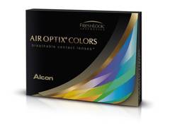 Brown contact lenses - natural effect - Air Optix (2 monthly coloured lenses)