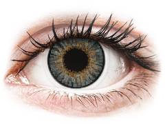 Grey contact lenses - natural effect - power - Air Optix (2 monthly coloured lenses)