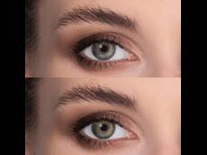 Green contact lenses - natural effect - power - Air Optix (2 monthly coloured lenses)