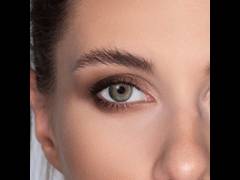 Green contact lenses - natural effect - power - Air Optix (2 monthly coloured lenses)