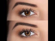 Green contact lenses - natural effect - power - Air Optix (2 monthly coloured lenses)