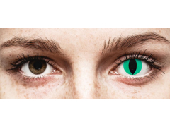 Green Anaconda contact lenses - ColourVue Crazy (2 coloured lenses)