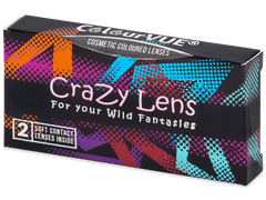 Green Anaconda contact lenses - ColourVue Crazy (2 coloured lenses)