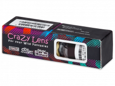 Yellow Cat Eye contact lenses - ColourVue Crazy (2 coloured lenses)