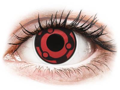 Red Madara contact lenses - ColourVue Crazy