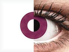 Purple contact lenses - ColourVue Crazy (2 coloured lenses)