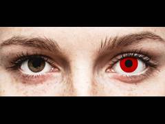 Red Devil contact lenses - ColourVue Crazy (2 coloured lenses)