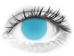 Electric Blue Glow contact lenses - ColourVue Crazy (2 coloured lenses)