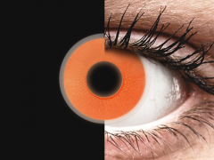Orange Glow contact lenses - ColourVue Crazy (2 coloured lenses)