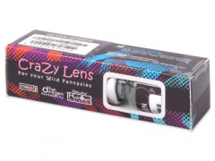 Red Glow contact lenses - ColourVue Crazy (2 coloured lenses)