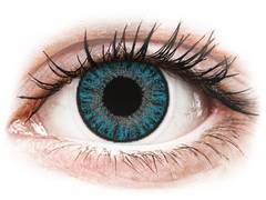 Blue contact lenses - power - TopVue Color (10 daily coloured lenses)