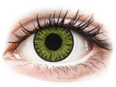 Fresh Green contact lenses - power - TopVue Color (10 daily coloured lenses)