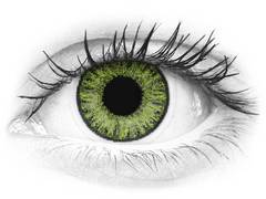 Fresh Green contact lenses - power - TopVue Color (10 daily coloured lenses)