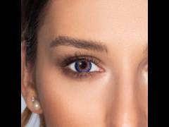 Blue True Sapphire contact lenses - power -TopVue Color (2 monthly coloured lenses)