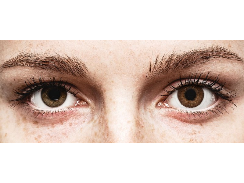 Brown contact lenses - TopVue Color (2 monthly coloured lenses)