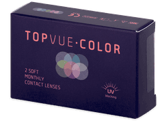 Brown contact lenses - TopVue Color (2 monthly coloured lenses)