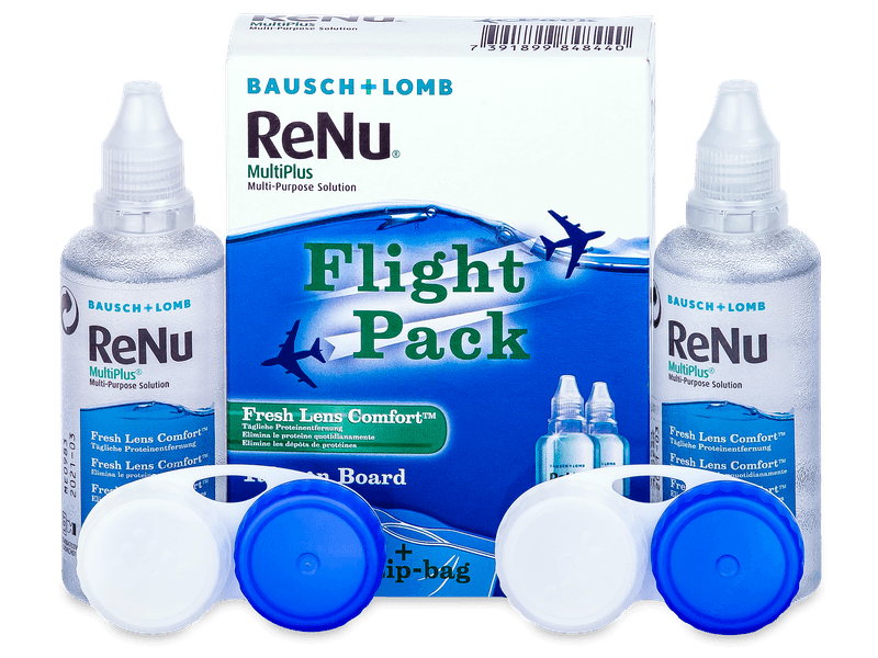 ReNu Multiplus Flight Pack Solution 2x 60 ml 