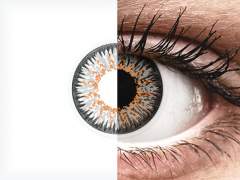 Grey Glamour contact lenses - ColourVue (2 coloured lenses)
