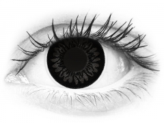 Dolly Black contact lenses - ColourVue BigEyes (2 coloured lenses)
