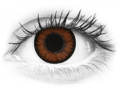 Pretty Hazel contact lenses - ColourVue BigEyes (2 coloured lenses)