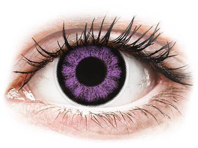 Ultra Violet contact lenses - ColourVue BigEyes (2 coloured lenses)