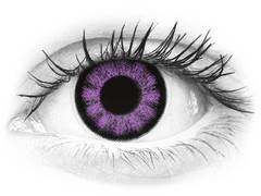 Ultra Violet contact lenses - ColourVue BigEyes (2 coloured lenses)