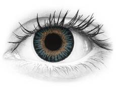 Blue 3 Tones contact lenses - power - ColourVue (2 coloured lenses)